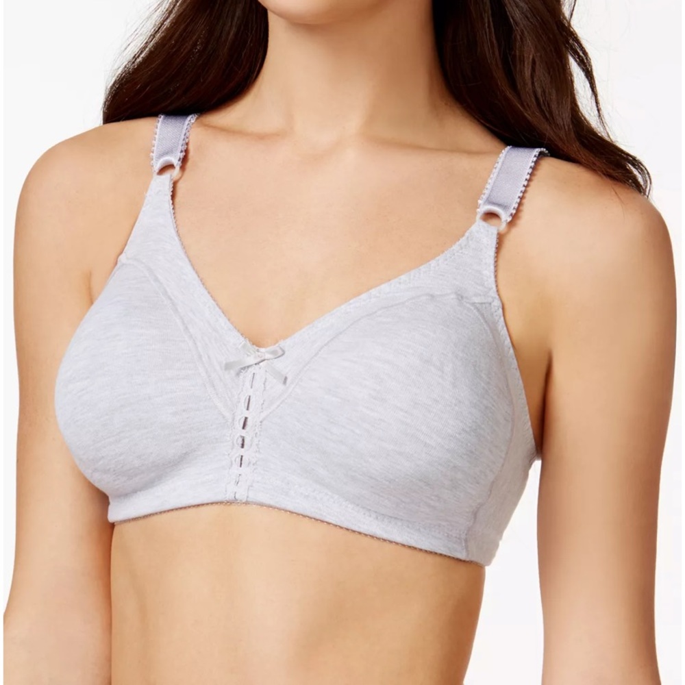 3 Double Support Cotton Wireless Bra bundle with Cool Comfort